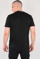 Alpha Industries Basic T-Shirt, black/gold