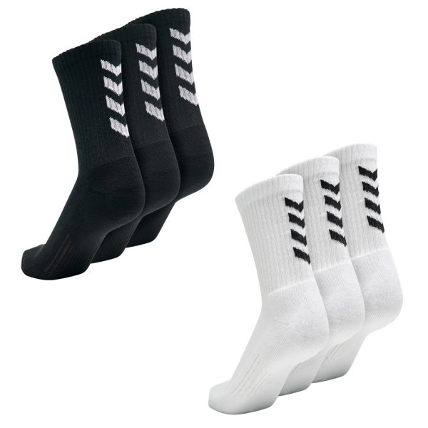 Hummel Fundamental 3-Pack Socks weiß 41-45