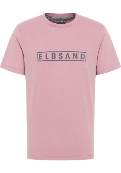 Elbsand Finn T-Shirt regular fit, rose wood