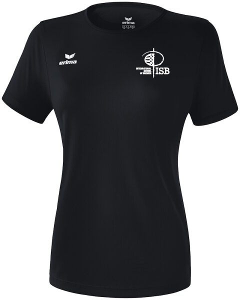 Bremen Erima Schullogo Funktions T-Shirt, Damen 36 schwarz