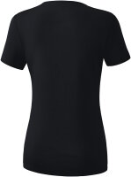 Bremen Erima Schullogo Funktions T-Shirt, Damen 36 schwarz