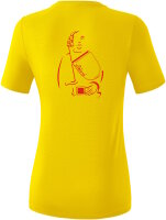Bremen Erima HOUSE Baumwoll T-Shirt, Damen 36 Hanse, rot